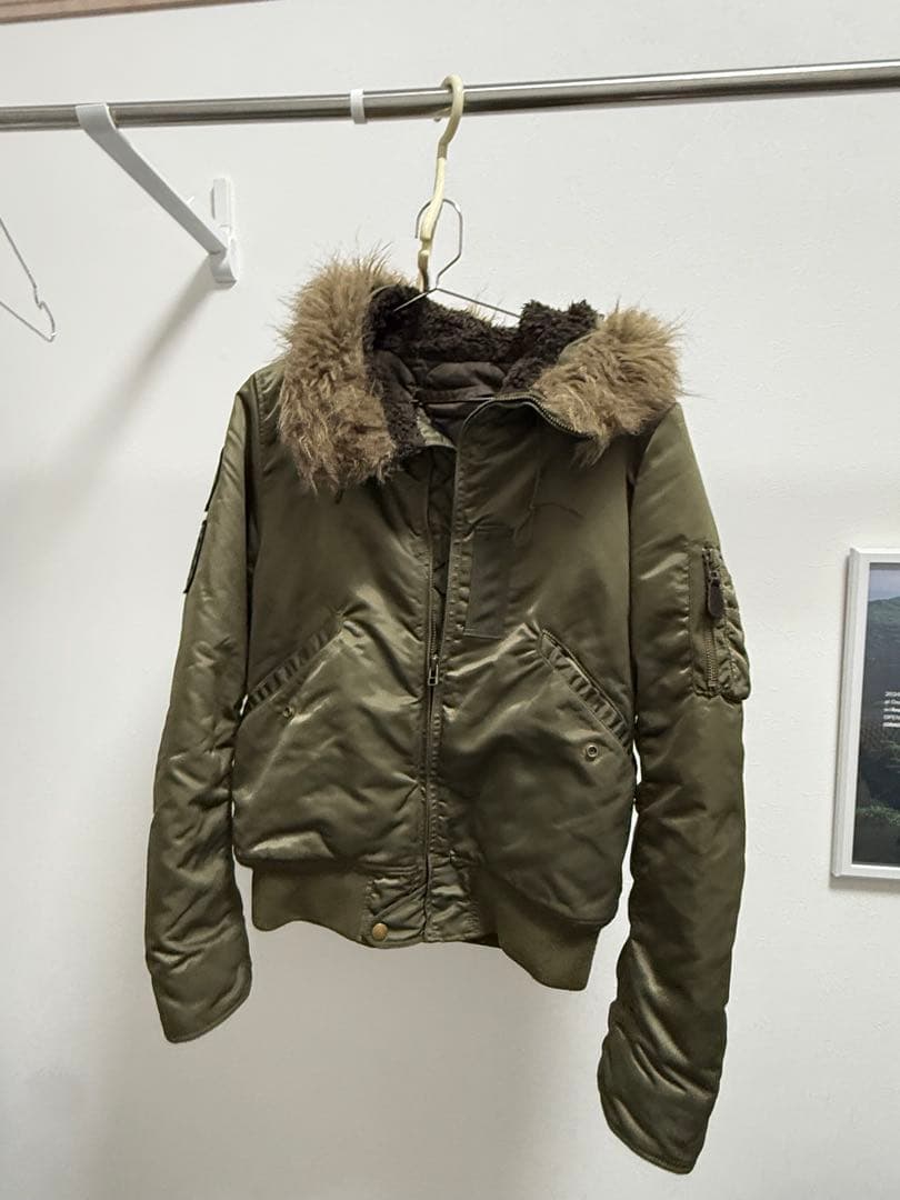 ヒステリックグラマー ミリタリージャケットブルゾンN2Bヒスガール プリマロフトM Hysteric Glamour