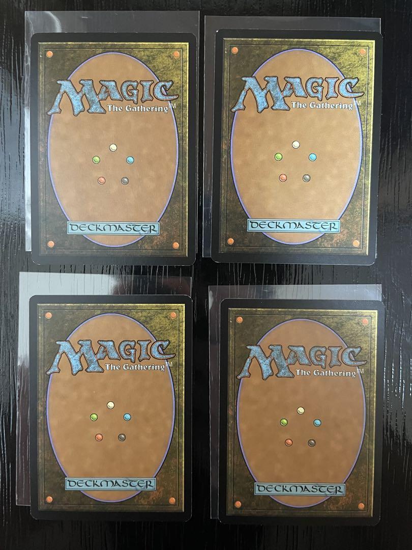 MTG 思案 ponder 4枚セット 報奨プログラム テキストレス MTG 思案 ponder 4枚セット 報奨プログラム テキストレス - メルカリ