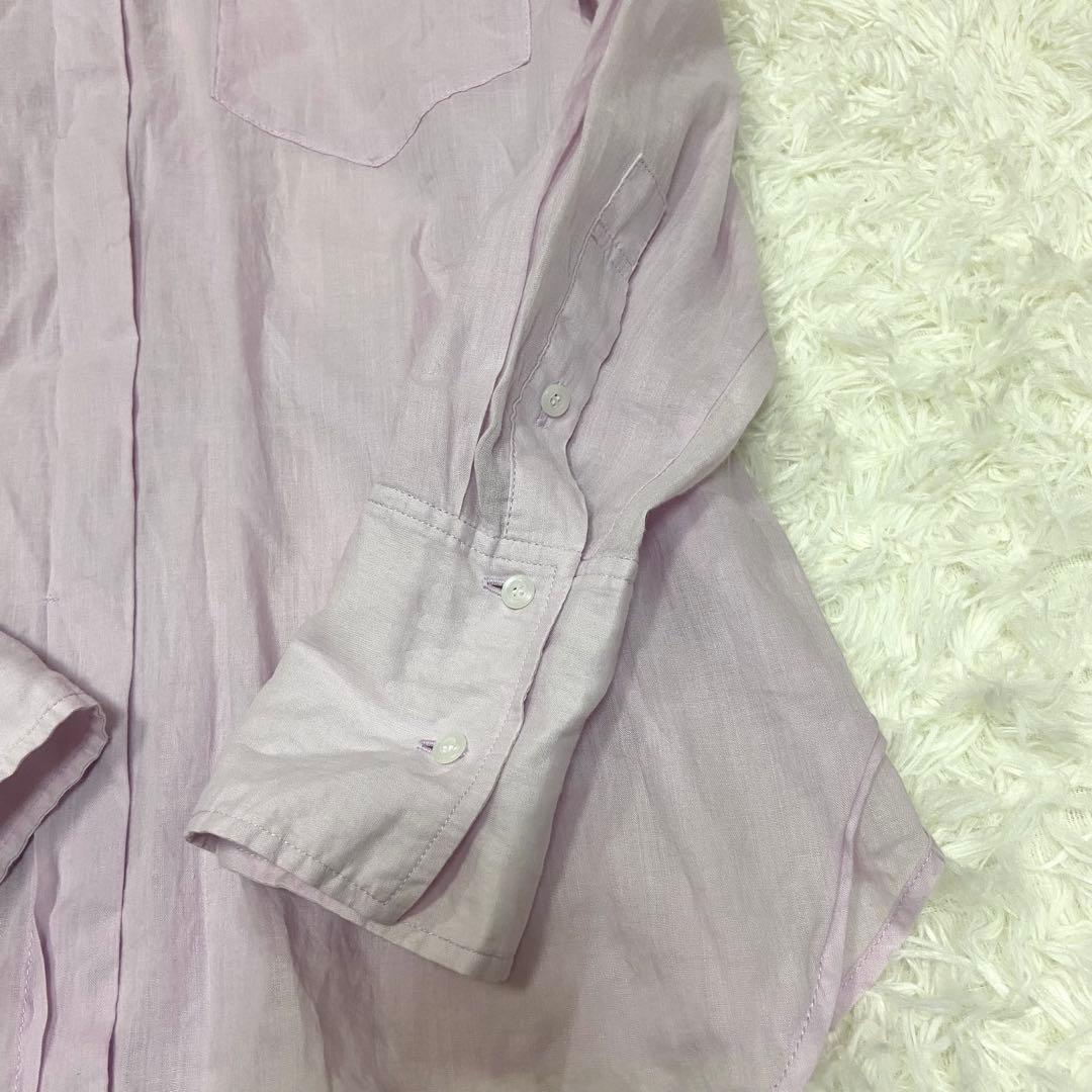 Rouge Vif バックツイスト リネンシャツ コットンシャツ