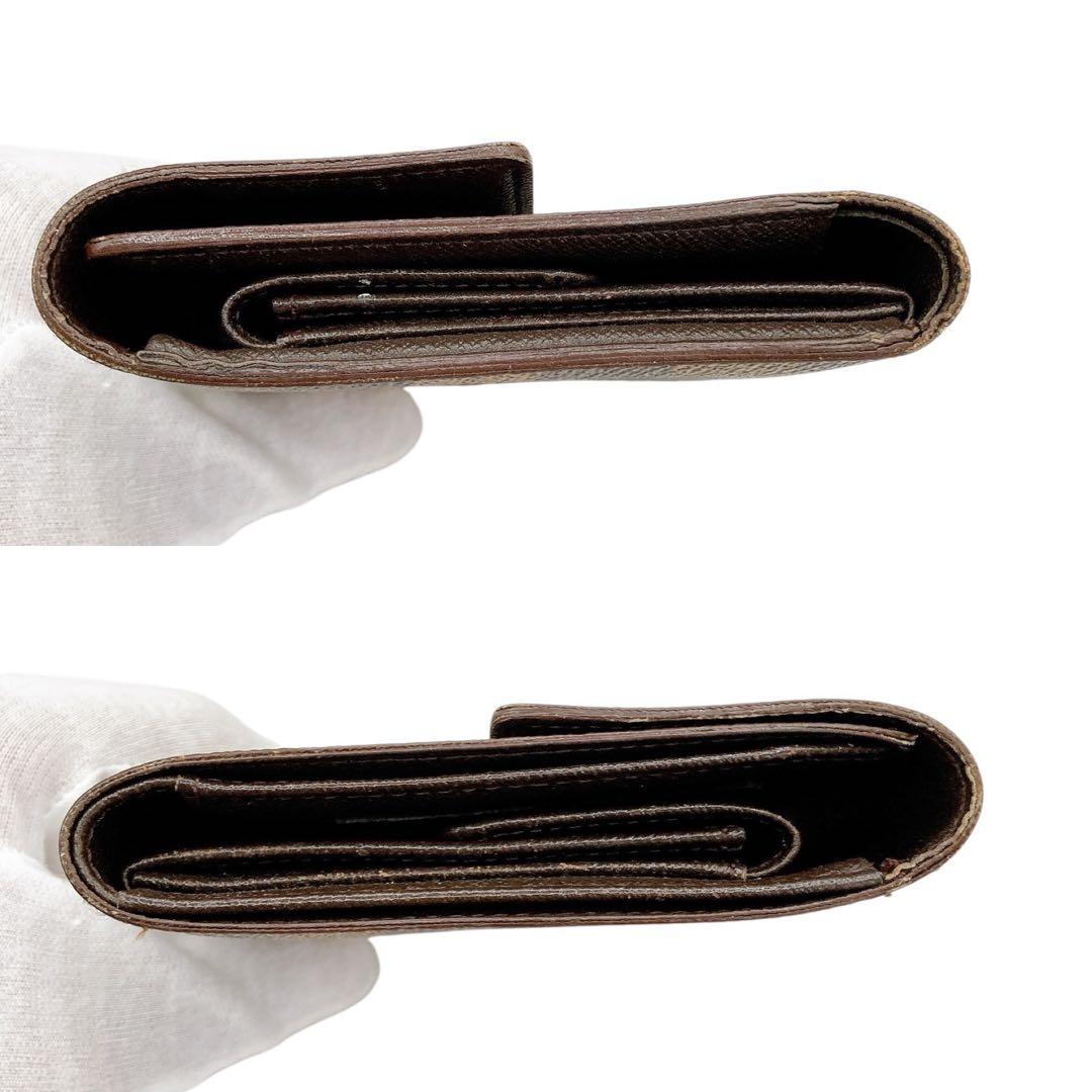 LOUIS VUITTON✨ポルトトレゾールエテュイパピエ　ダミエ　三つ折り財布