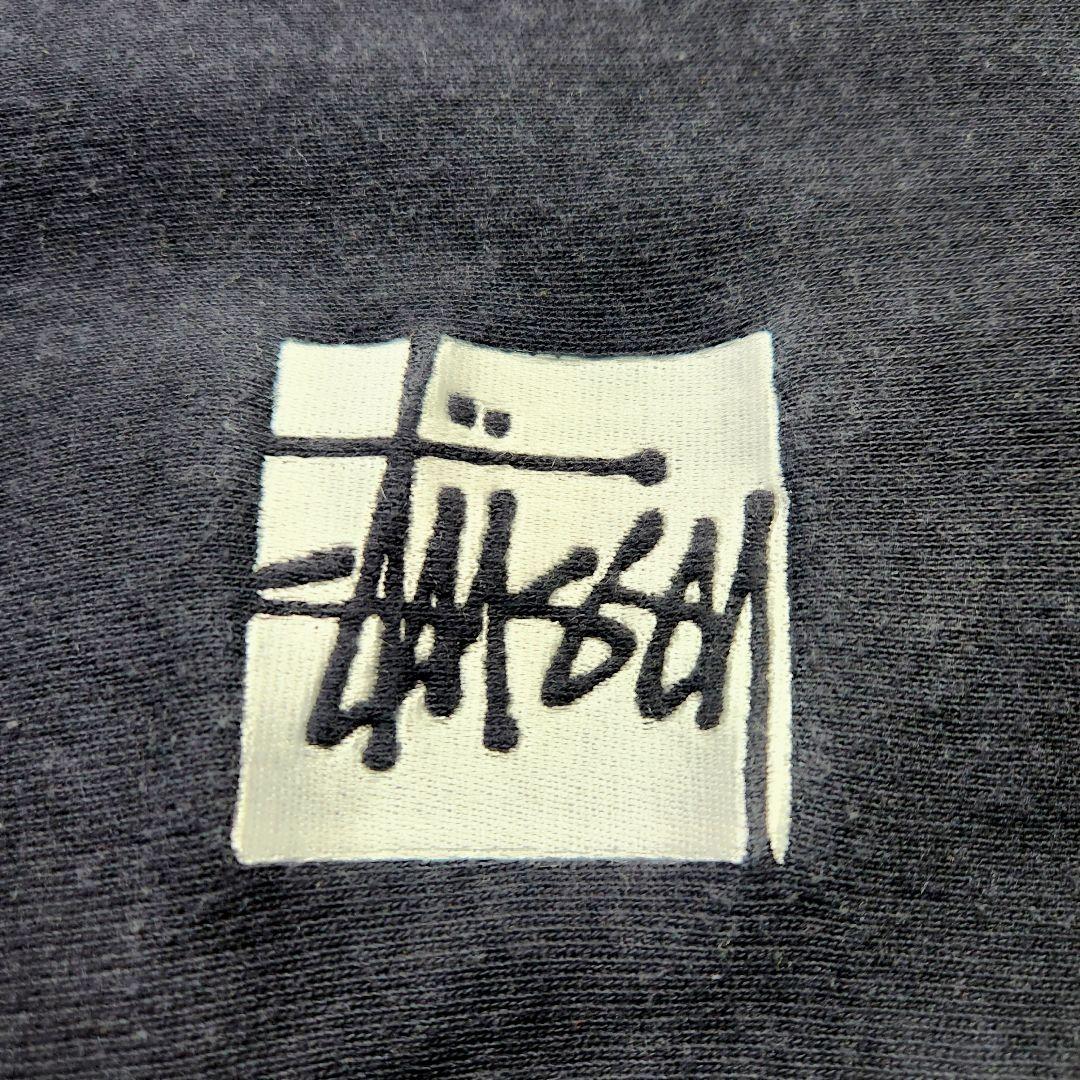 STUSSY　Champion　リバースウィーブ　ブラック　コラボ