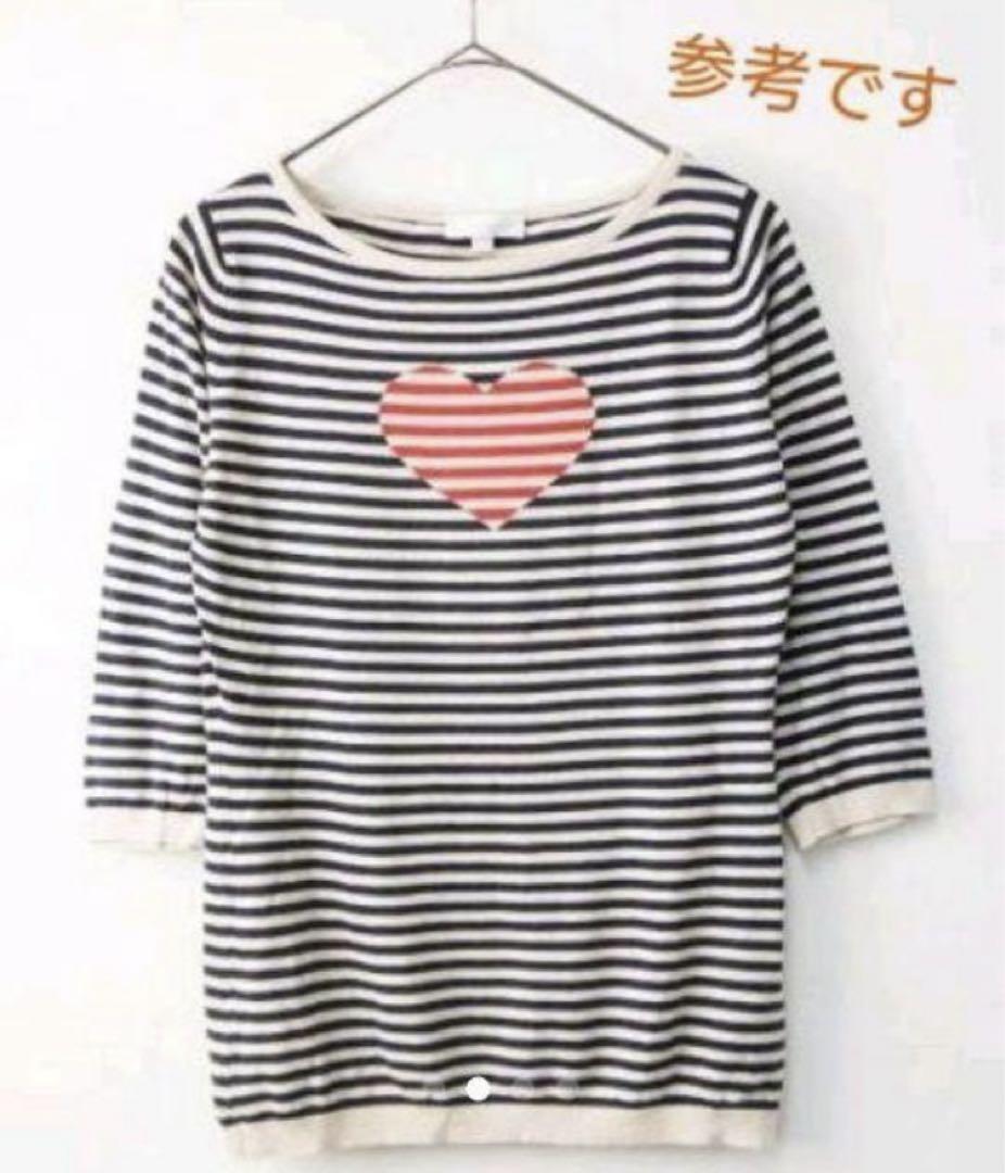 【美品】 JOHN SMEDLEY ジョンスメドレー ニットトップス ハート柄