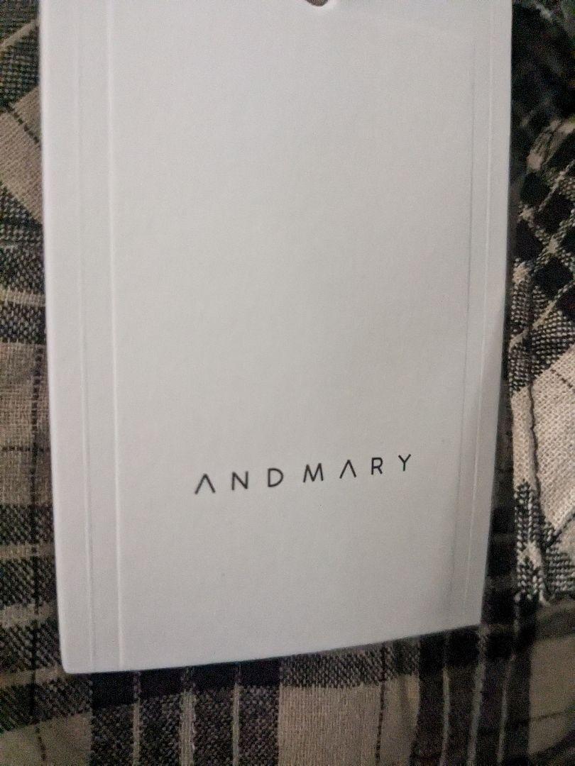 【andmary】andmary Khy check set【新品タグ付き】 mdl_1_e4f7e082-0c3d-45e9-8dbe-