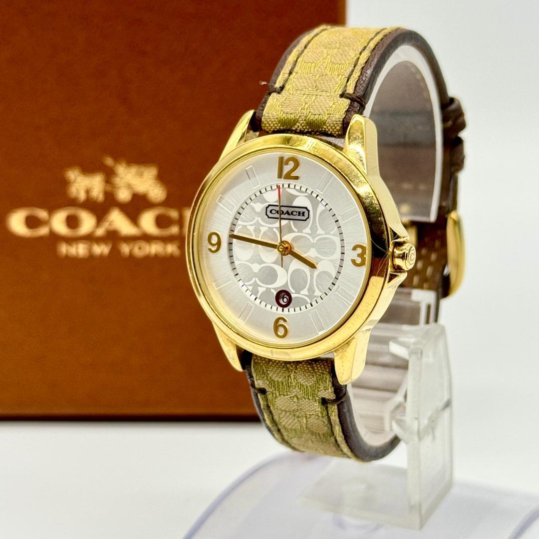 Ⴤ1229 ꕤ極美品 COACH コーチ 腕時計 シルバー トノー 2針 coach-select2_1.jpg