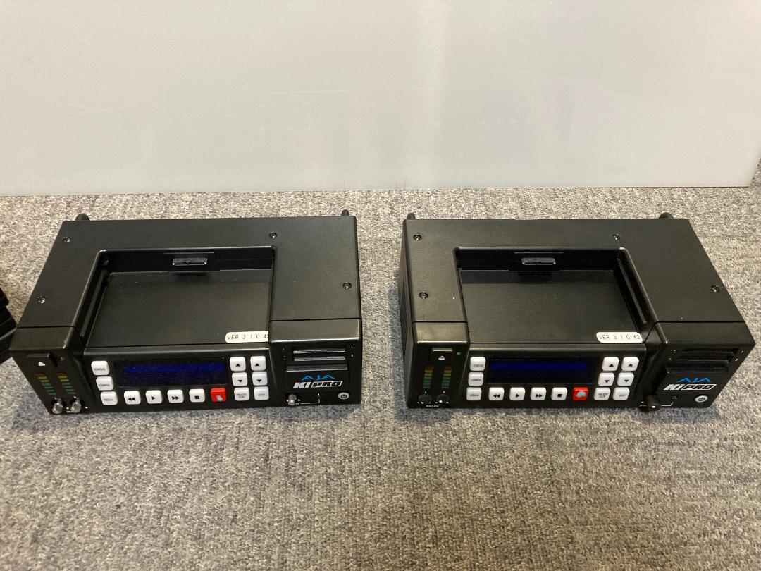 AJA Video Systems Ki Pro 2台セット高価
