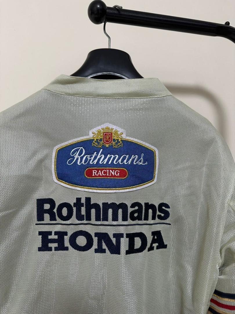 ロスマンズ Rothmans　ホンダ　メッシュライダースジャケット　Lサイズ