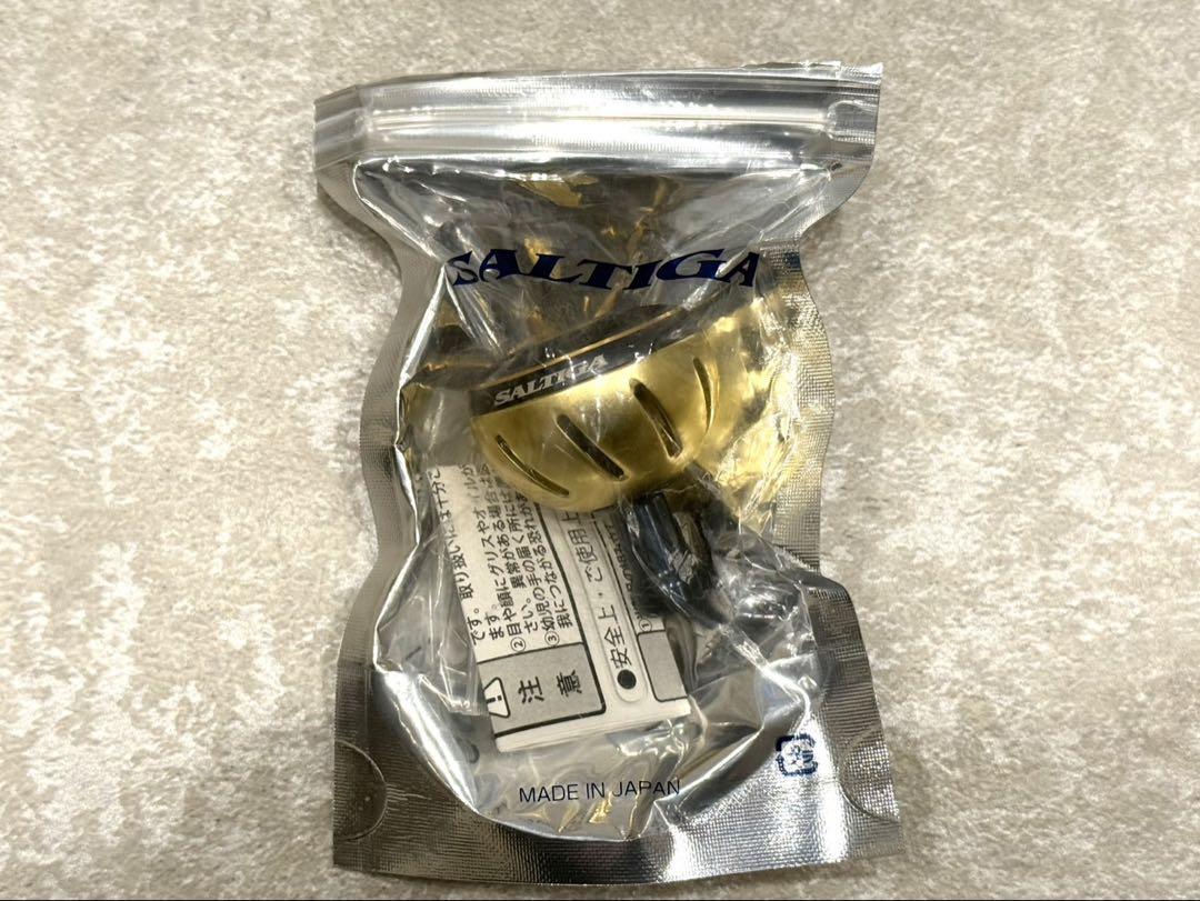 希少SALTIGA刻印アルミラウンドノブM SLPソルティガ 希少SALTIGA刻印アルミラウンドノブM SLPソルティガ リール
