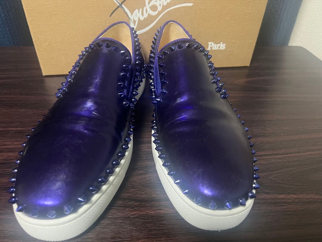 スリッポン27.5cm・Christian Louboutin