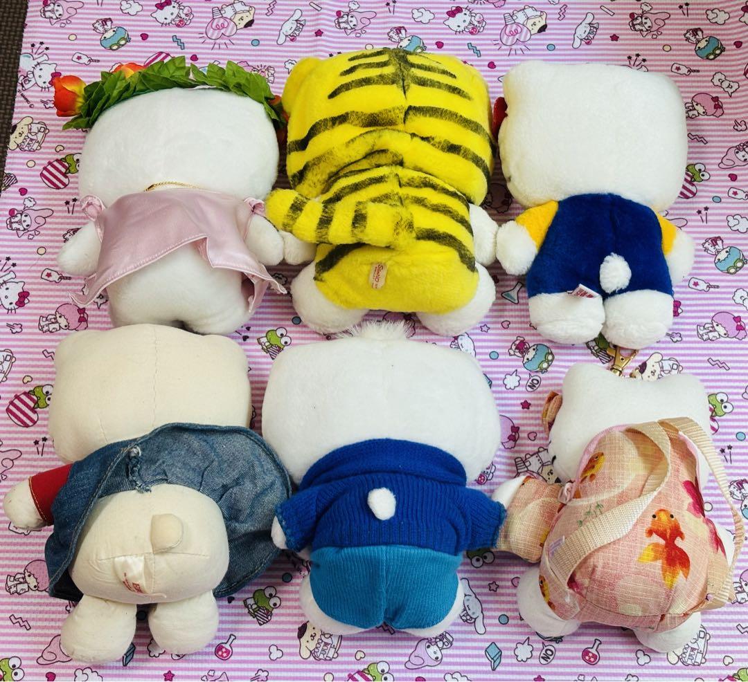 ハローキティ　ぬいぐるみ　まとめ売り 希少 ハローキティ ぬいぐるみ まとめ売り 非売品 - メルカリ