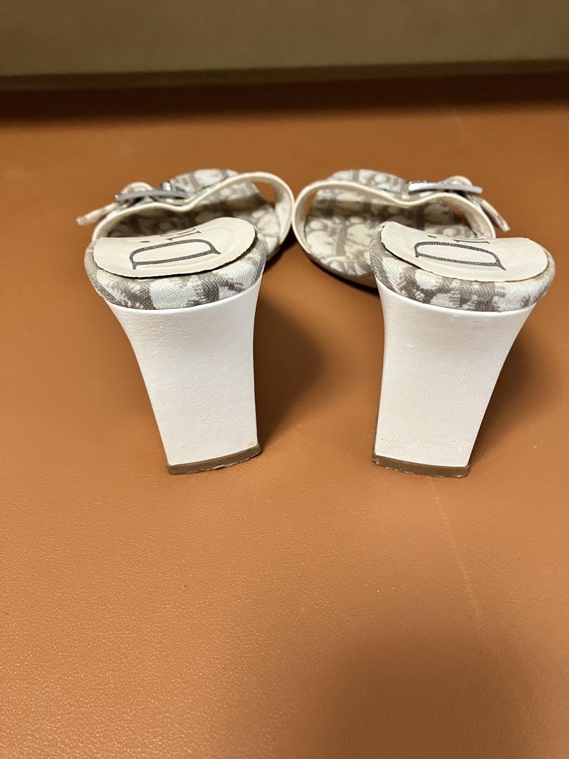 希少 ディオール ミュール サンダル トロッター カデナ 南京錠