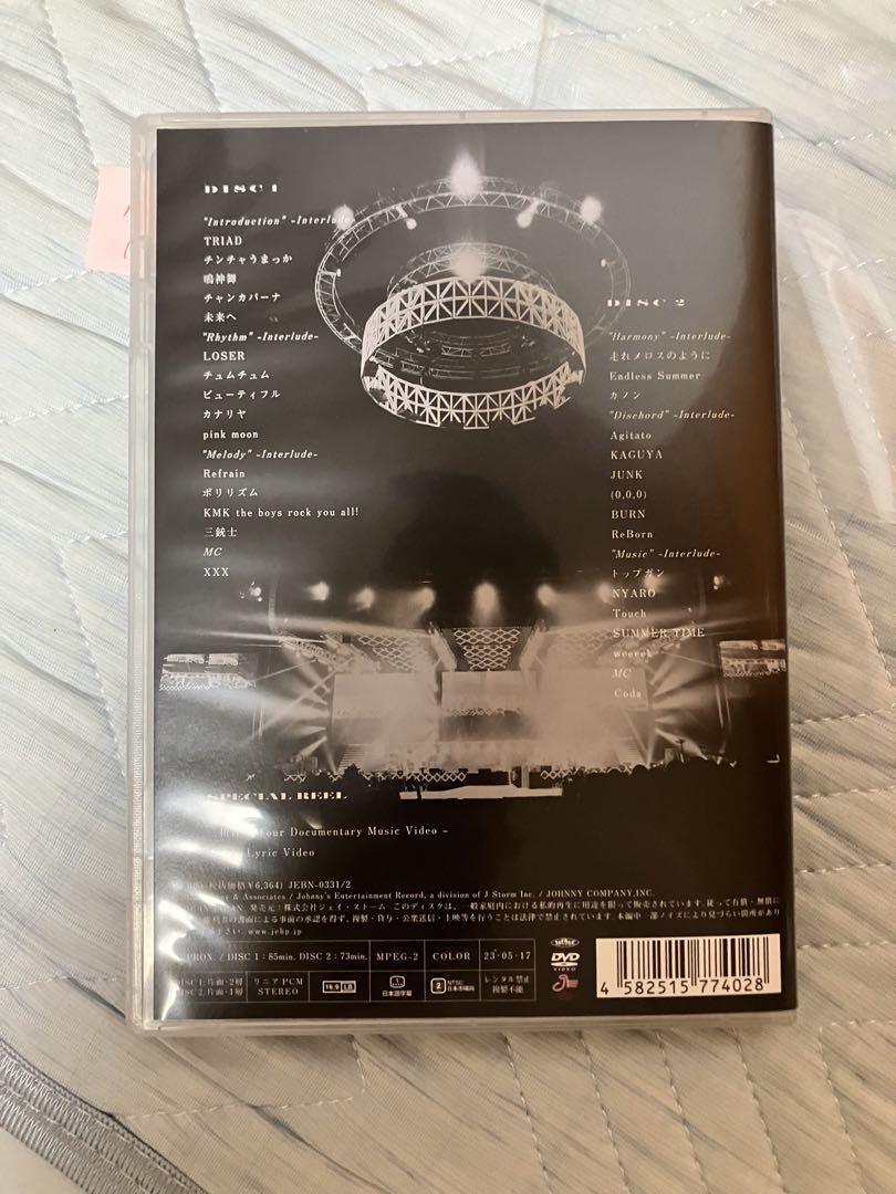 Amazon.co.jp: NEWS LIVE TOUR 2022 音楽 (通常盤) (DVD) (特典