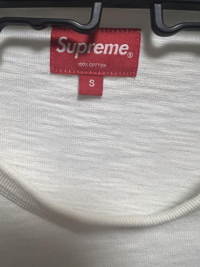 supreme Blurred Arc S/S Top White - メルカリ