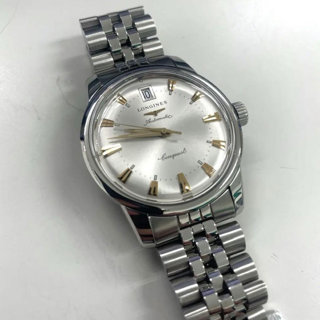 ロンジン LONGINES コンクエスト ヘリテージ ステンレスブレスレット付