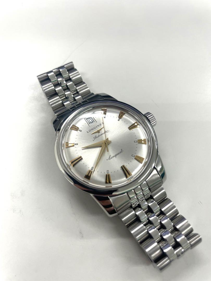 ロンジン LONGINES コンクエスト ヘリテージ ステンレスブレスレット付