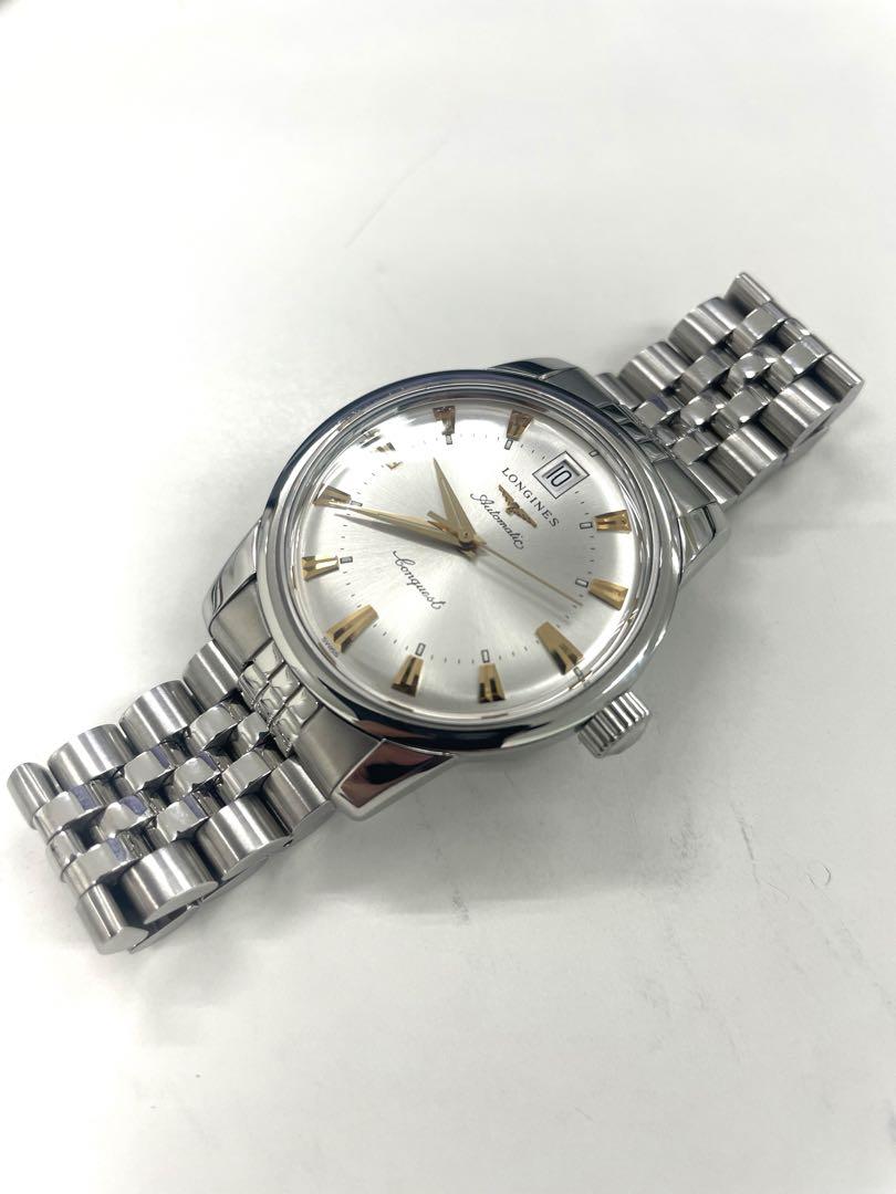 ロンジン LONGINES コンクエスト ヘリテージ ステンレスブレスレット付