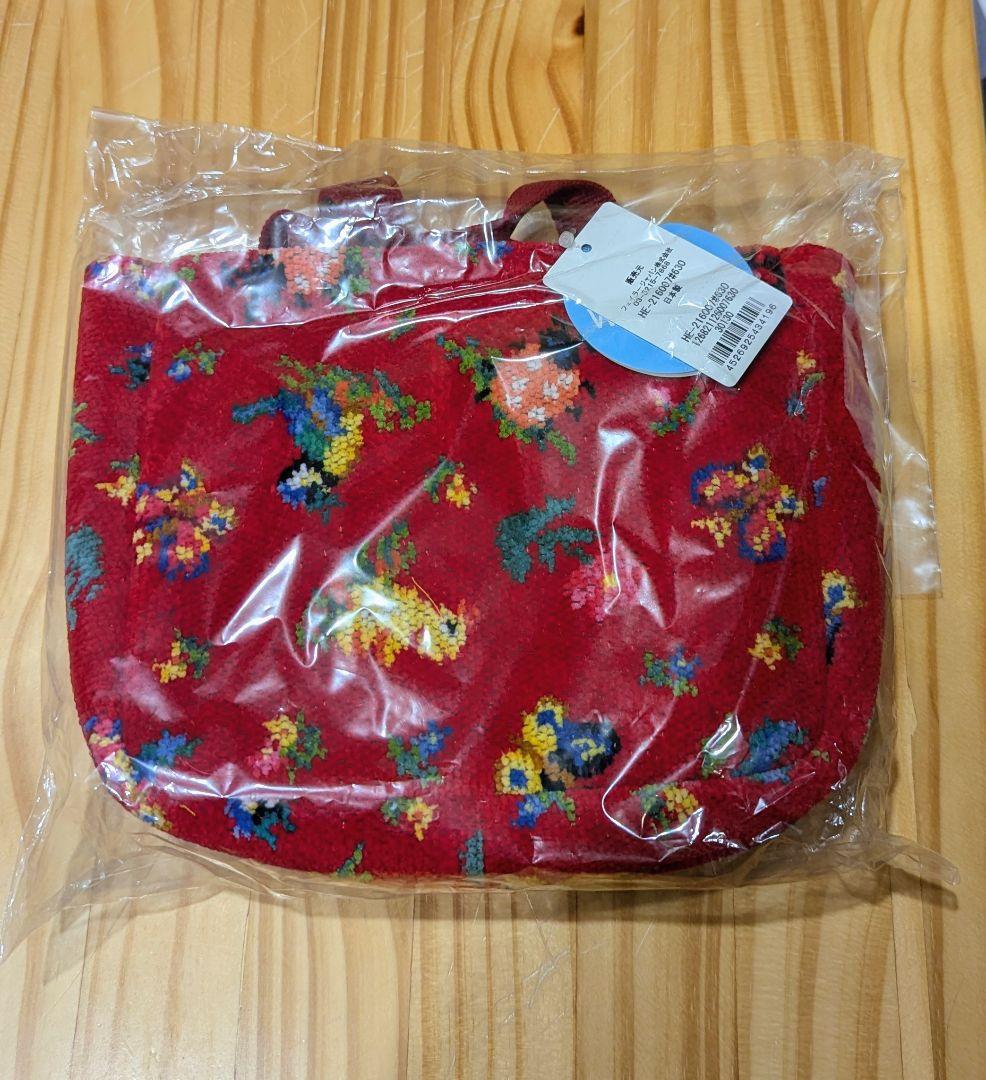 フェイラー ハイジ レッド バッグインミニトートFEILER