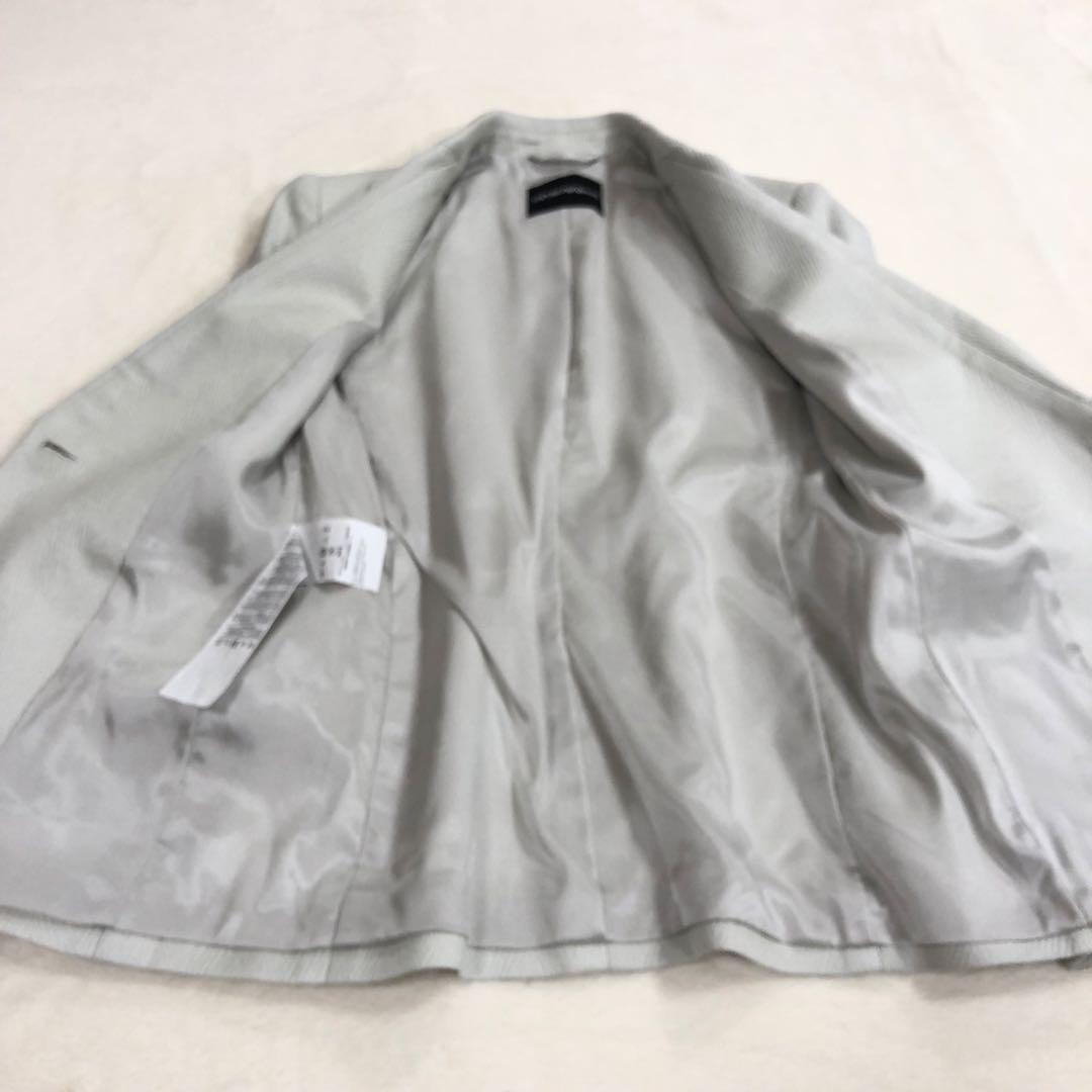 191 EMPORIO ARMANI テーラードジャケット　ヘリンボーン