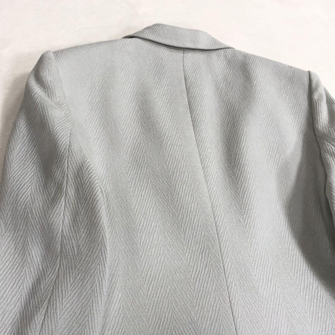 191 EMPORIO ARMANI テーラードジャケット　ヘリンボーン