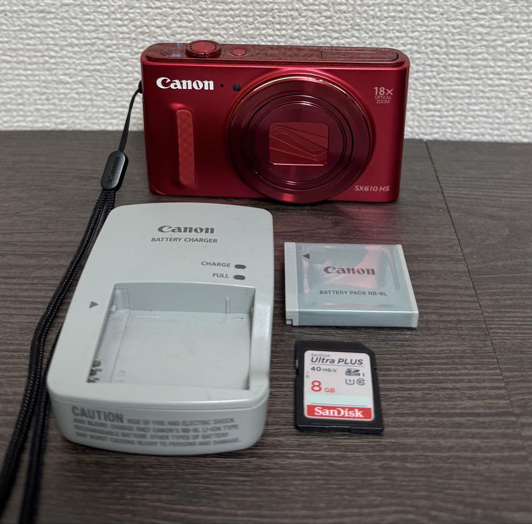 美品】Canon PowerShot SX610HS キャノンパワーショット - メルカリ
