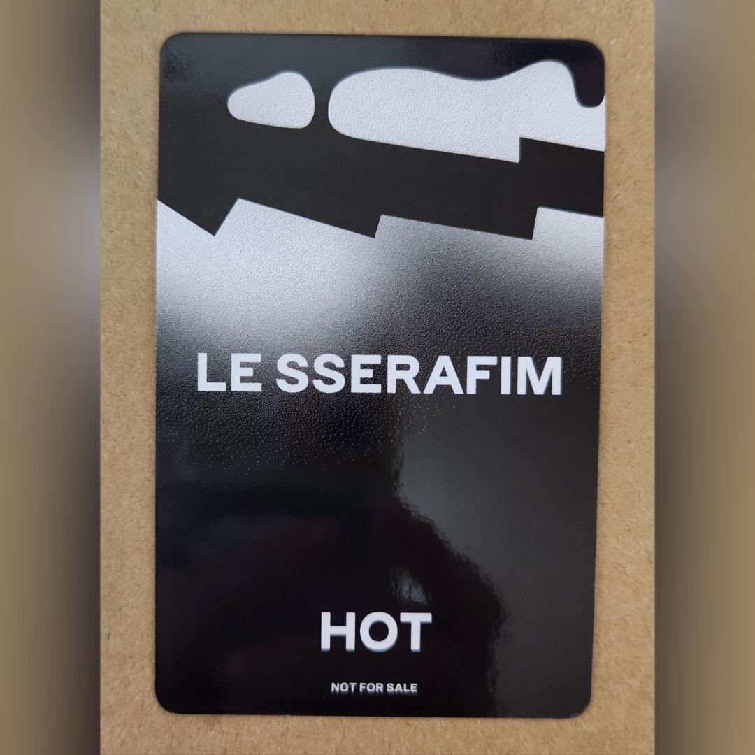 le sserafim ウンチェ　直筆サイン　トレカ ユニバ　1回目　UMS