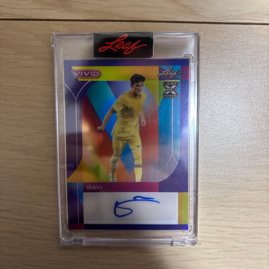 【世界5枚限定】ルーキーカード ガビ 直筆サインカード FCバルセロナ