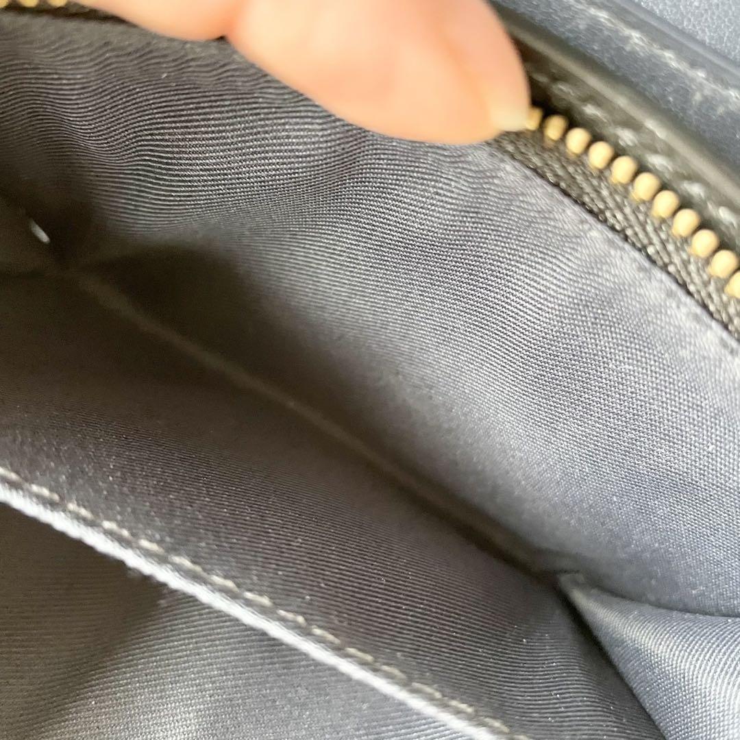 新品・保管品】COACH 人気☆ デニム 二つ折り財布 フラップ