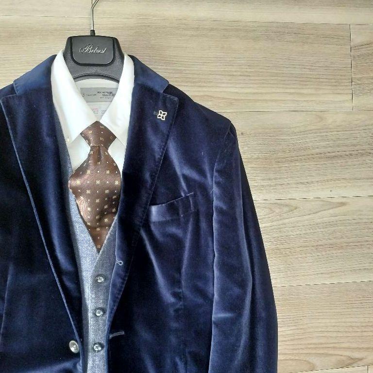 BOGLIOLI DOVER サイズ48 BOGLIOLI - 美品 BOGLIOLI ボリオリ サイズ:48 ストライプ