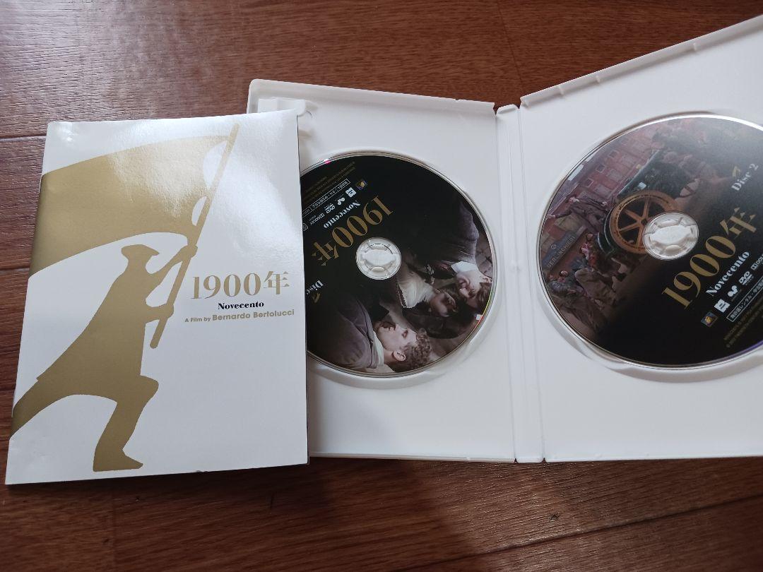 1900年〈2枚組〉dvd 解説書付き(70ページ) ベルドルッチ