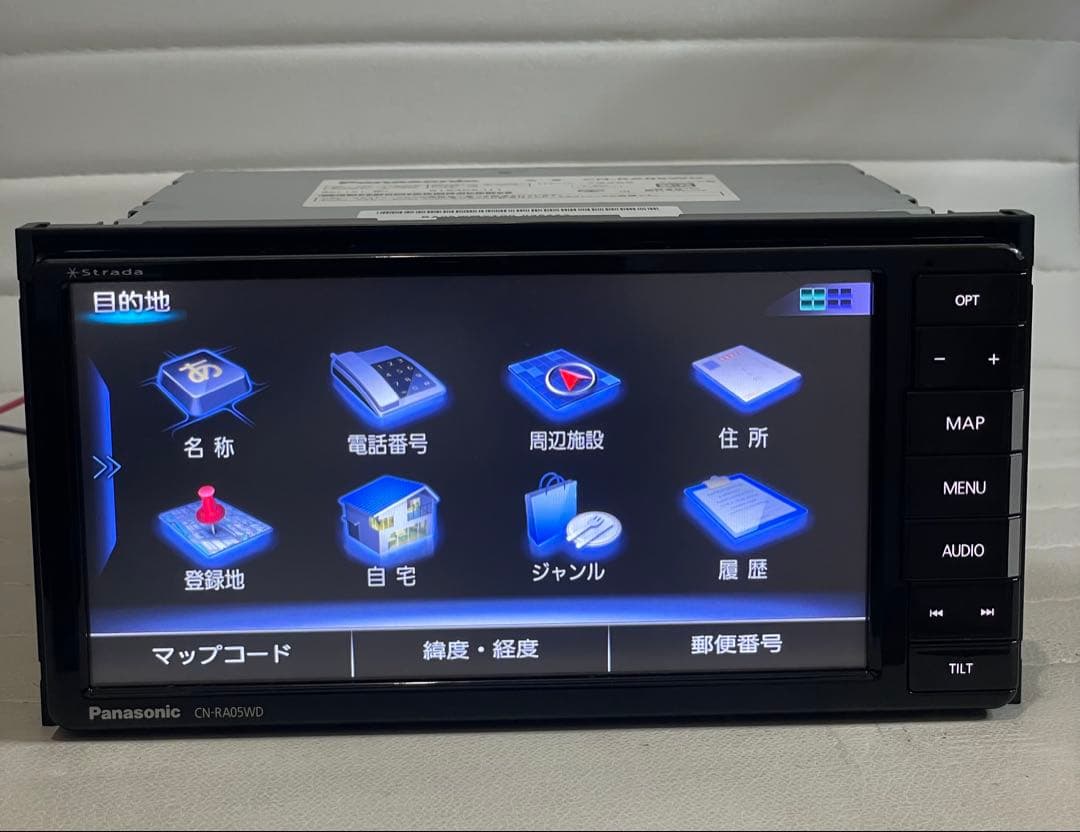 Panasonicストラーダ CN-RA05WD カーナビ2018年