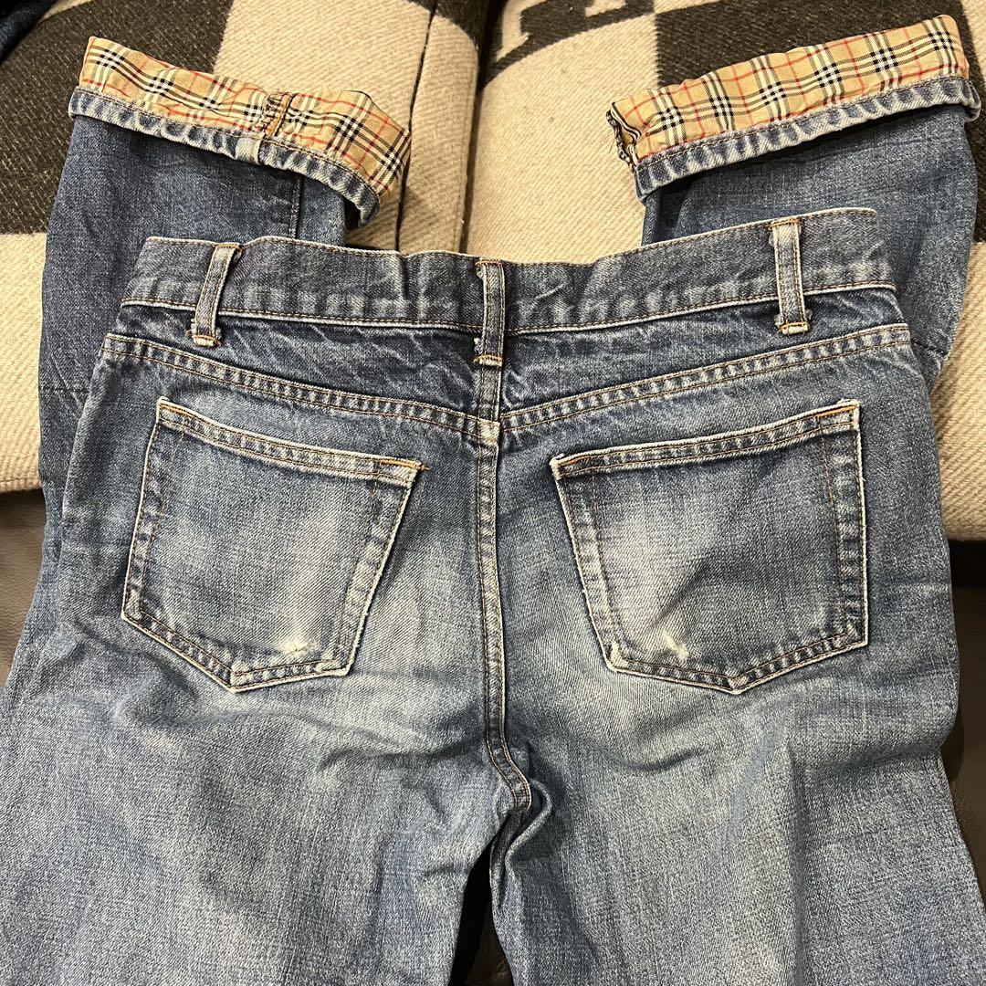 希少✨バーバリーブルーレーベル ポンチョ ノーカラージャケット ノバチェック M 希少✨バーバリーブルーレーベル ポンチョ ノーカラージャケット