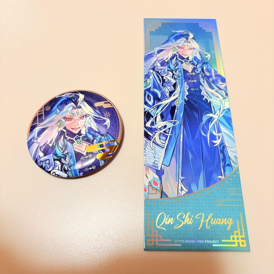 Fate FGO 中国春節 缶バッジ アクリルスタンド ホロチケット オベロン FGO Fate/Grand Order 中国春節 缶バッジ チケット 始皇帝