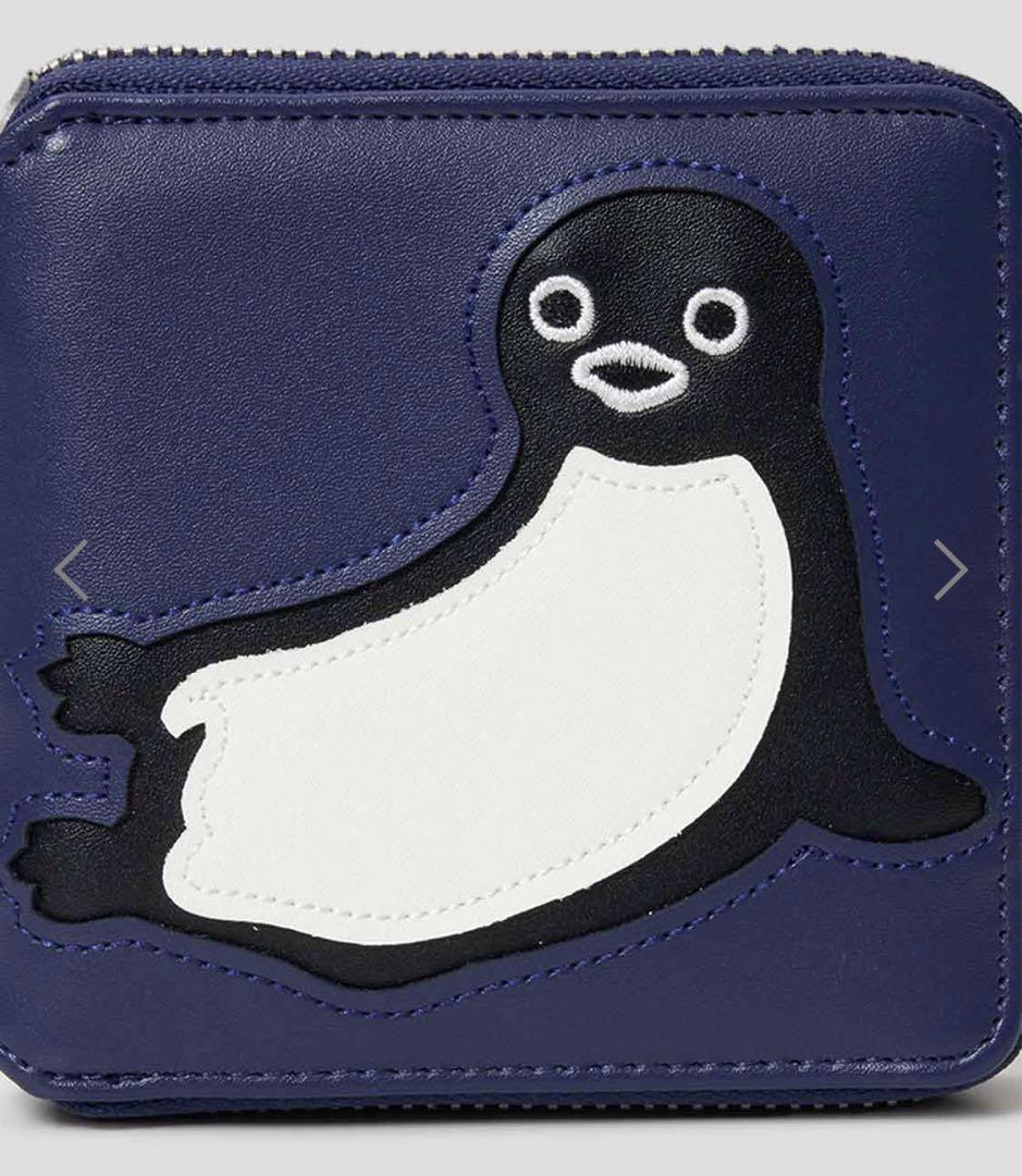 graniph　グラニフ　さかざきちはる ペンギン｜ジップウォレット　財布 グラニフ くつろぐ｜ジップウォレット Suicaのペンギン 未使用に