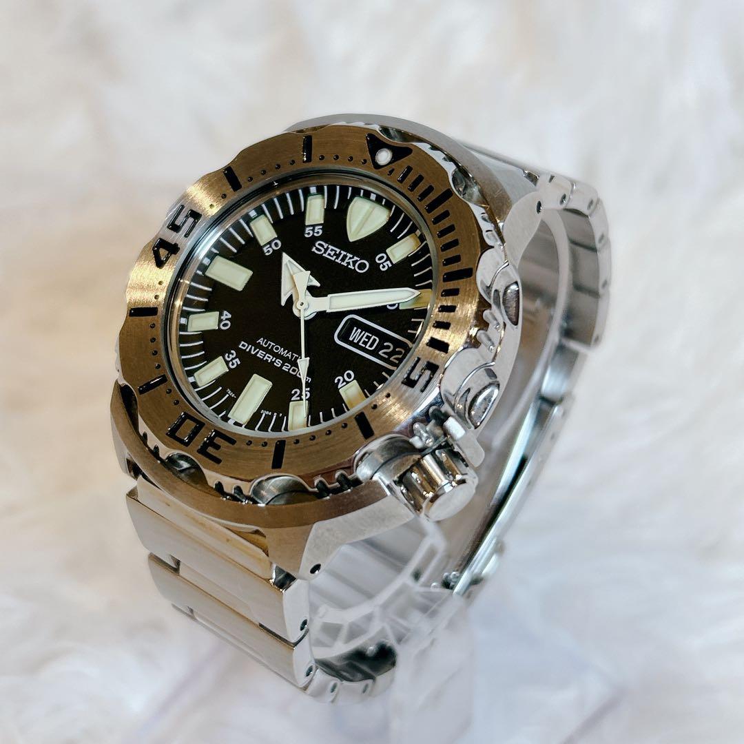 【極美品】SEIKO ブラックモンスター 7S26-0350 自動巻き