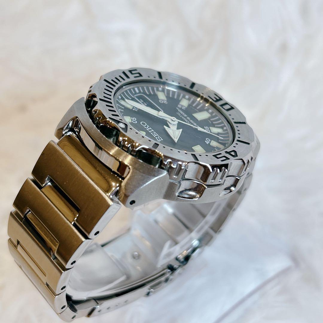 SEIKO 自動巻き腕時計 ブラック SEIKO 自動巻き腕時計 ブラック - メルカリ