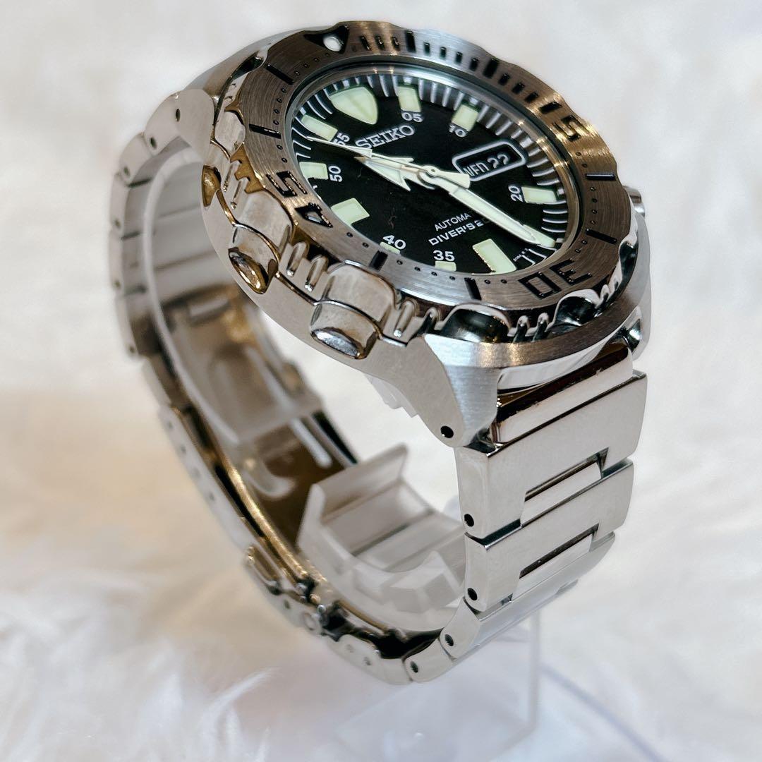 【極美品】SEIKO ブラックモンスター 7S26-0350 自動巻き