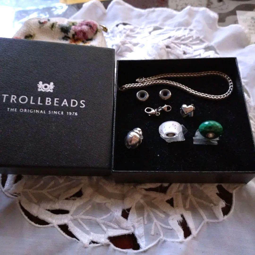 TROLLBEADS シルバー ビーズブレスレットセット目立った傷や汚れなし
