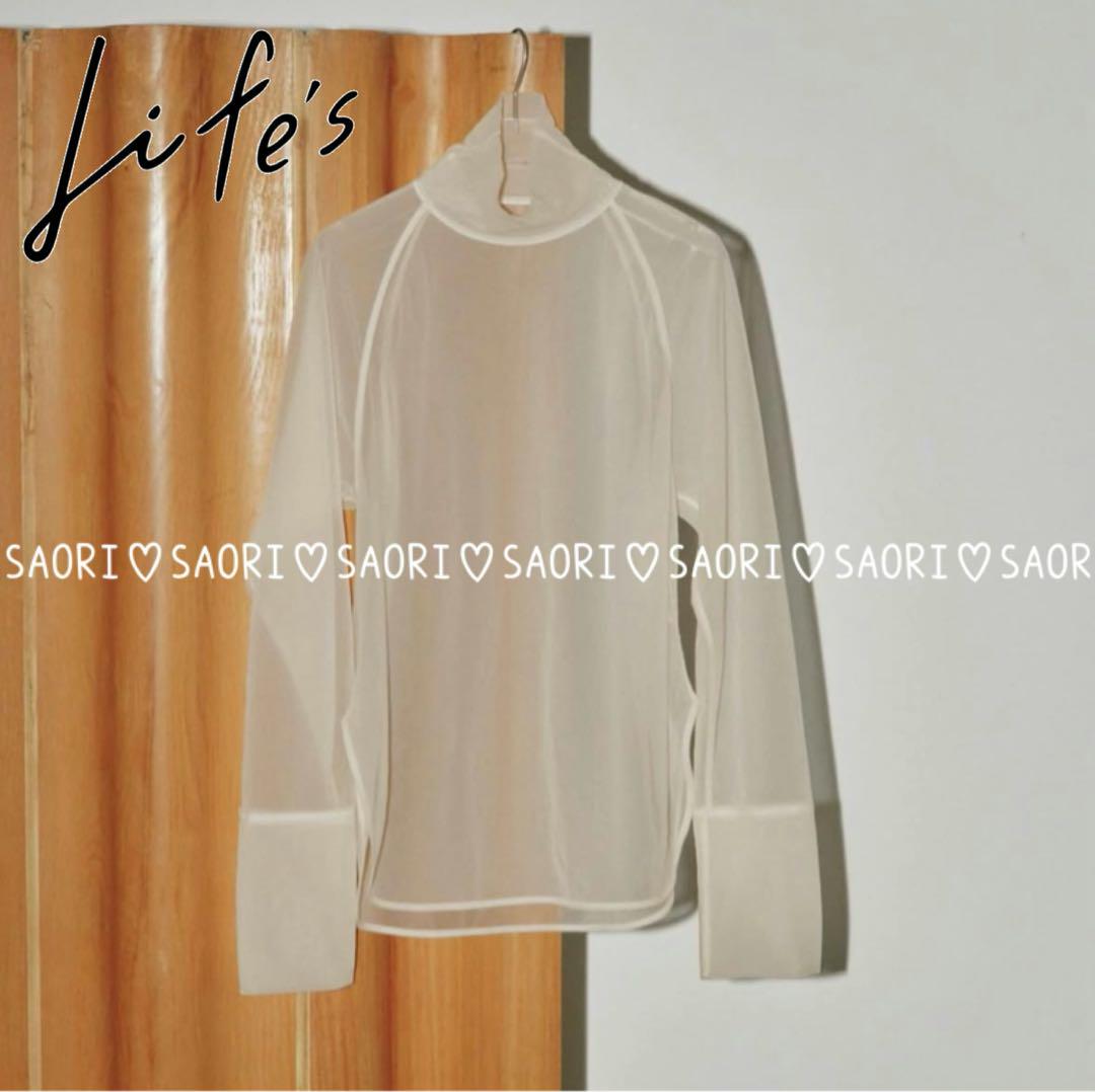 TODAYFUL【未使用に近い】Sheer Turtle Tops エクリュ
