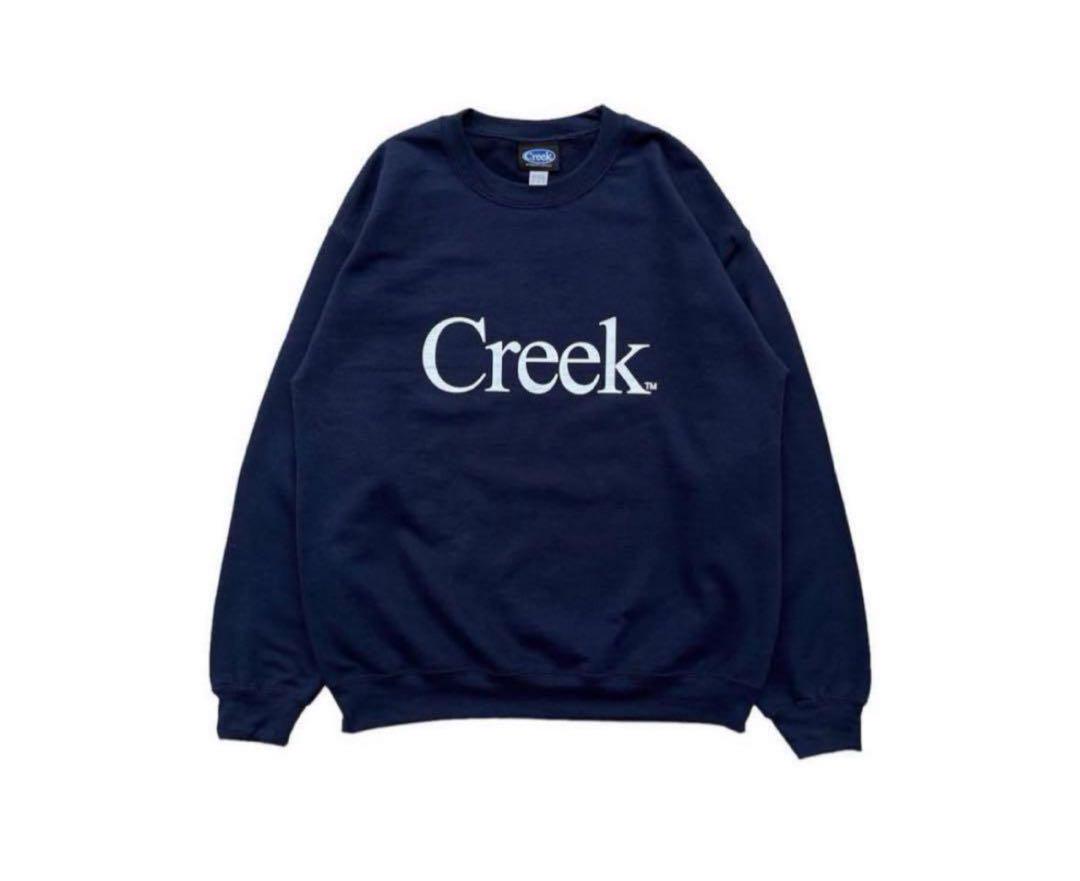 Creek Anglers Device クルーネックスウェット ネイビー - メルカリ