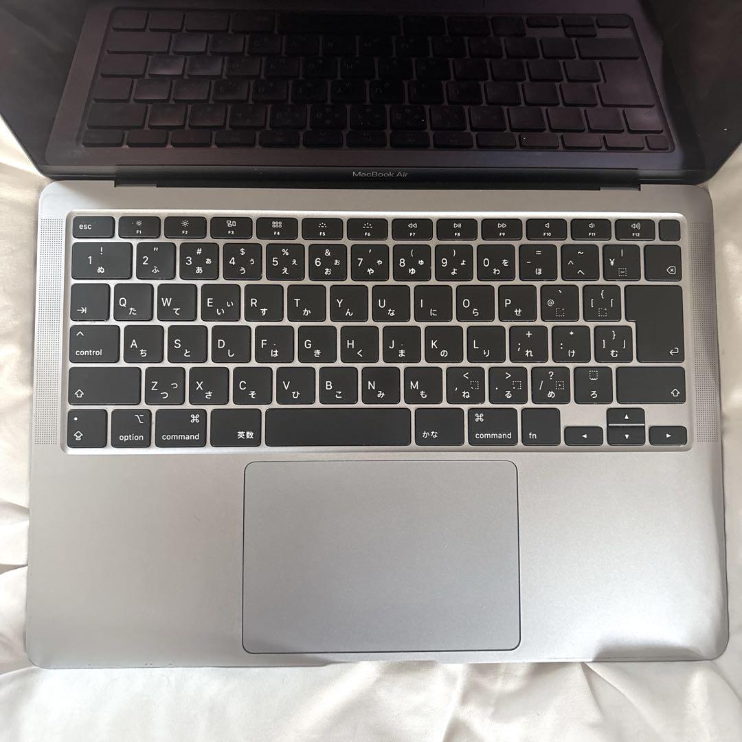 【即日発送】Macbook air 2020 スペースグレー バッテリー良好 美品】【即日発送】 Apple MacBookAir2020 スペースグレイ