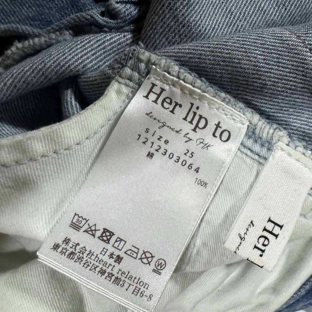 パンツ Herlipto Tokyo High Rise Jeans 25