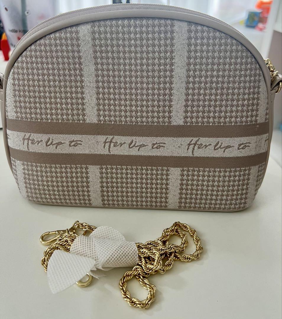 新品未開封　HLT jacquard chain pochette HLT Jacquard Chain Pochette バッグ