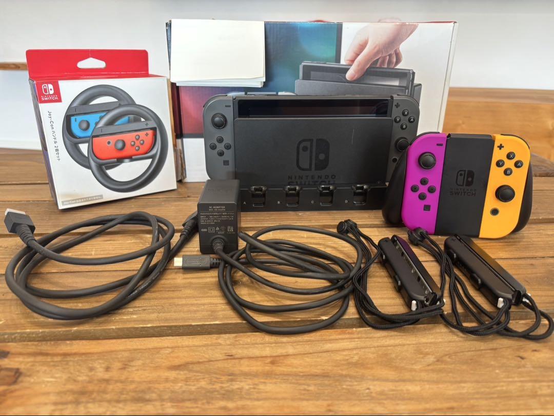 Nintendo Switch 本体 オレンジ/パープル Joy-Con