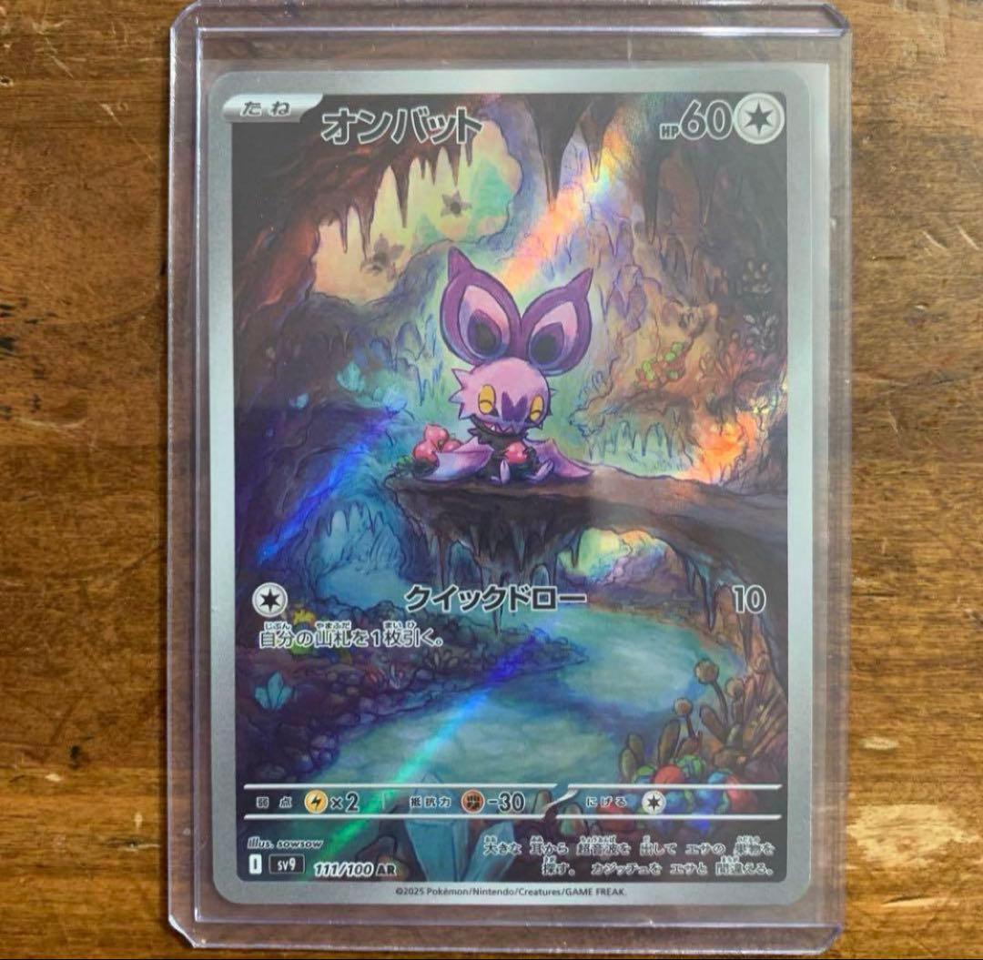 シロナのガブリアスexとオンバットの美品セット