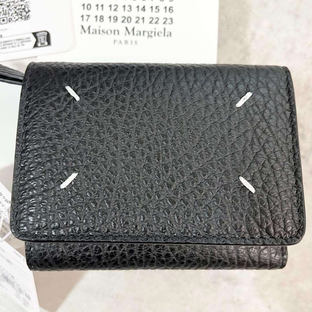 Maison Margiela 未使用 三つ折り財布 ブラック