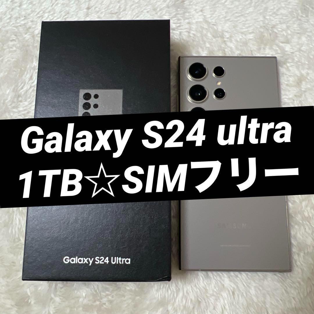Galaxy S24 ultra グレー 1TB f41