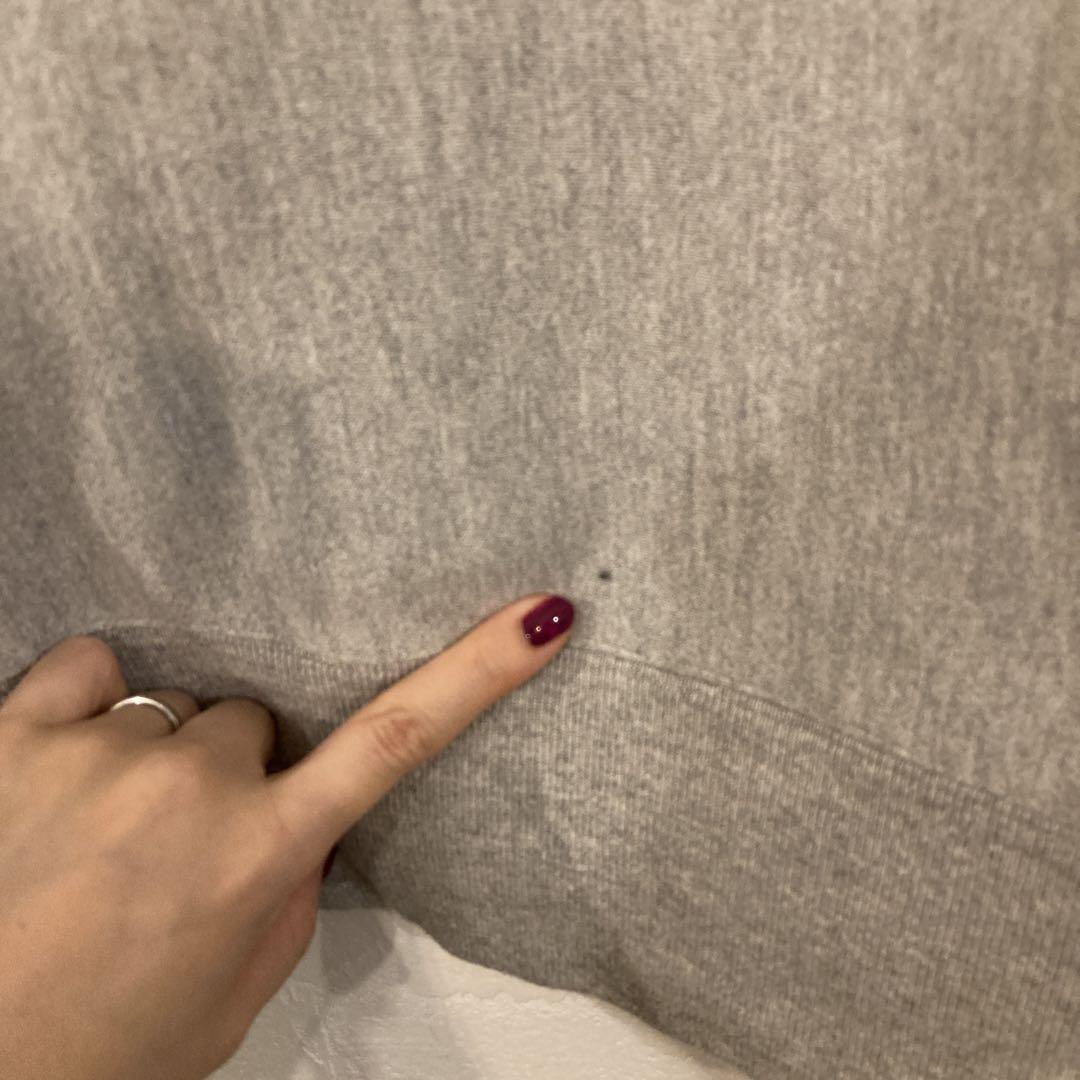 チャンピオン　Reverse weave スウェット　MoMA グレー