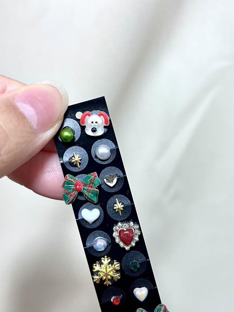 耳ツボジュエリー クリスマスシリーズ 1シート
