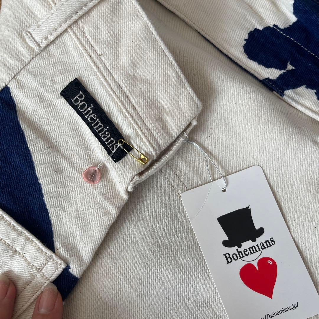 BOHEMIANS 別注RAW INK DENIM SQP WORK PANTS