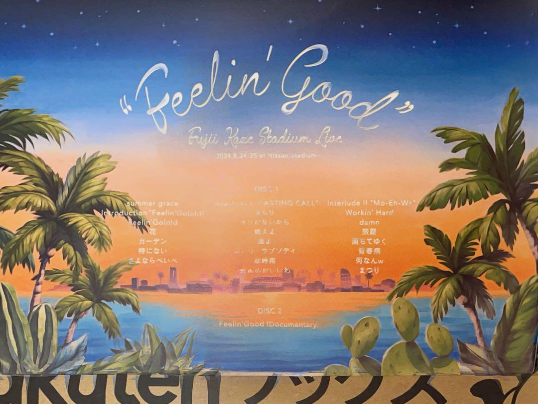 L／Fujii Kaze Stadium Live \"Feelin’ Good” Fujii Kaze Stadium Live “Feelin' Good” - Album by Fujii Kaze