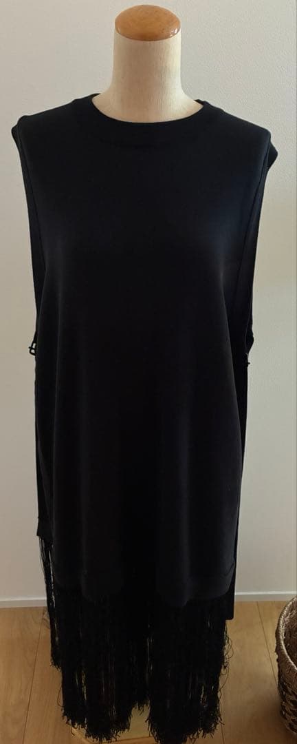 2020ss HYKE フリンジドレス　ジレ 2020ss HYKE フリンジドレス ジレ - メルカリ